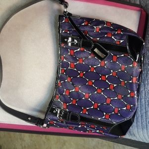 New Nine&Co. Blk/purple/red